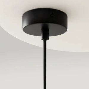Pendant Light with Modern Ring Design, Black Metal Frame, and Acrylic Diffuser – Ring | Maytoni
