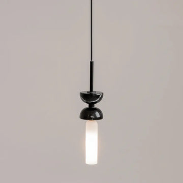Pendelleuchte – Schwarzes Metall-Marmor, 28 W Leistung, G9 Fassung, 336,5 cm Höhe - Kyoto | Maytoni