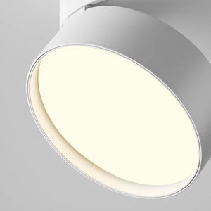 White aluminum ceiling light with LED and warm white light - Onda | Maytoni