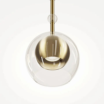 Pendant lamp MOD227PL?01BS – Modern E27 pendant light in black bronze by Maytoni