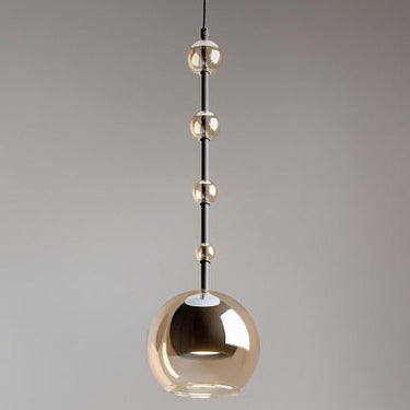 Pendelleuchte Modernes Design Schwarzes Metall, Rauchglas Zylindriger Schirm – Ros | Maytoni - Esszett Luxury | Stilvolles Wohnen mit Charakter