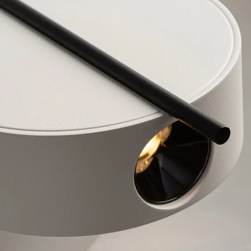 Wall light White, metal frame, integrated 4W LED 3000K, modern – Nuance | Maytoni