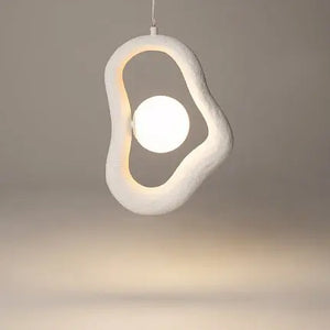 Pendant Light Modern Resin and Steel Accent with Elegant Design – Opus | Maytoni