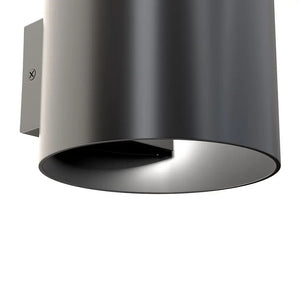 Wandleuchte – Schwarzes Aluminium, G9 Fassung, IP20 Schutz, Ø10 cm - Rond | Maytoni