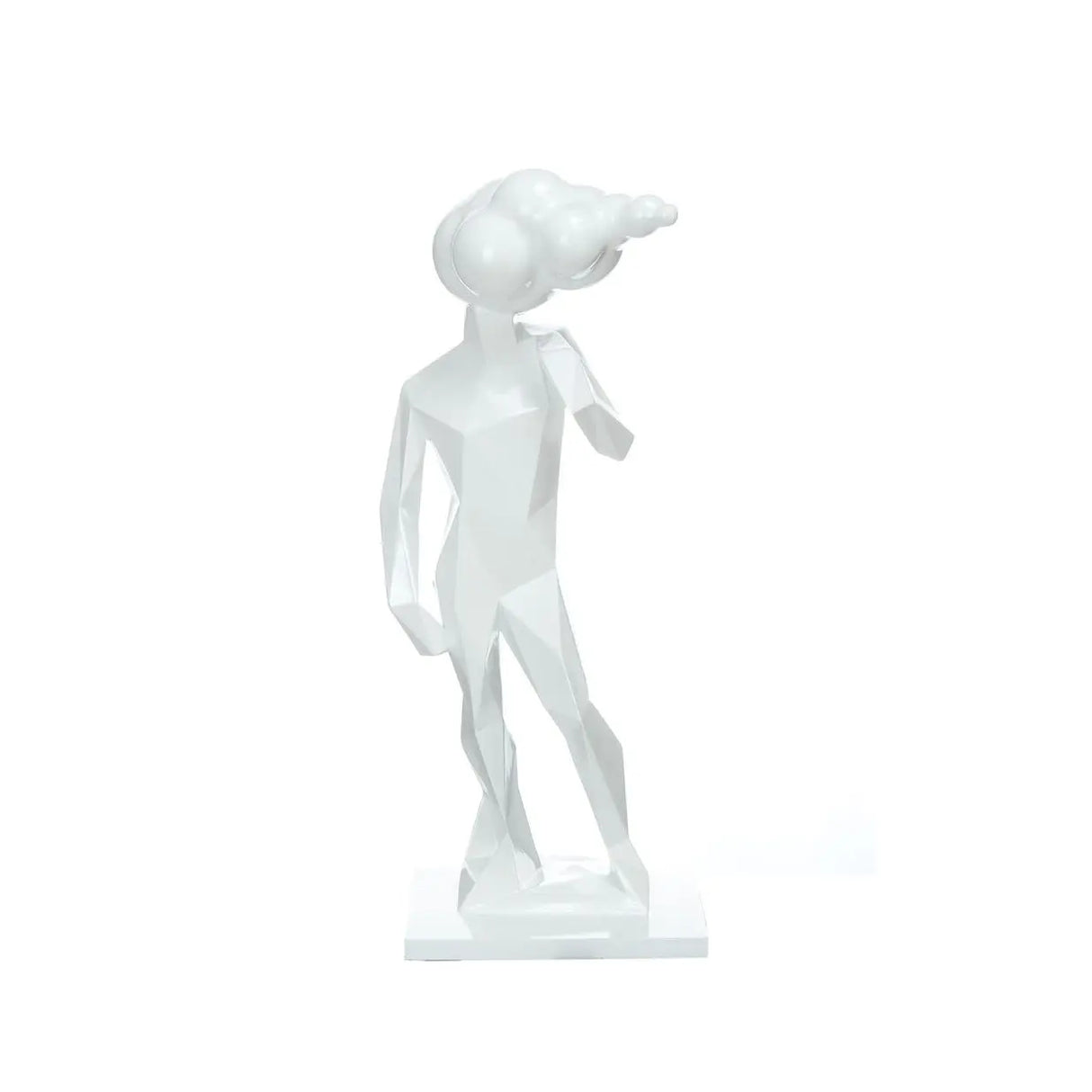 Sculpture Abstract Design Resin Handmade – Kenya 310 | Kayoom