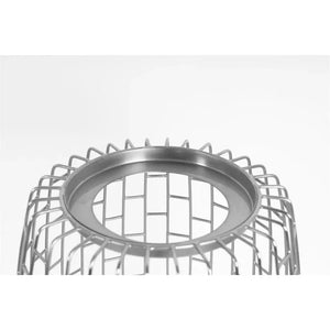 Kerzenständer aus Metall - Stabgitter abnehmbares Glas - Windlicht Vintage - Finish – Malibu 825 | Kayoom - Esszett Luxury | Stilvolles Wohnen mit Charakter