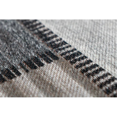 Teppich – Jacquard Gewebe, Blockmuster Design, Gerippte Struktur, 80 x 150 cm - Phoenix 112 | Kayoom