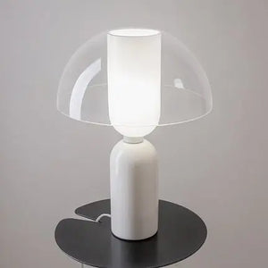 Table lamp with modern metal and glass accent, dimmable and energy-saving LED - Memory | Maytoni
