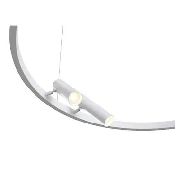 Pendant lamp with rotatable metal-acrylic LED construction – Satellite | Maytoni
