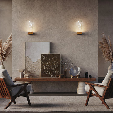 Wandleuchte Messing, Metallrahmen, klare Acryl-Schirme, integrierte 3 W LED 3000 K – Ornate | Maytoni