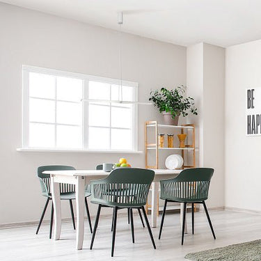 Pendelleuchte mit weißem Aluminiumprofil und transformierbarem Design im modernen Stil – Supersymmetry | Maytoni - Esszett Luxury | Stilvolles Wohnen mit Charakter
