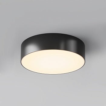 Deckenleuchte Schwarz Aluminium Weißer Kunststoffdiffusor LED 30 W Warmweiß – Zon IP | Maytoni - Esszett Luxury | Stilvolles Wohnen mit Charakter
