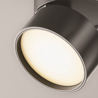 Deckenleuchte aus mattschwarzem Aluminium mit LED und linearer Leiste – Onda | Maytoni - Esszett Luxury | Stilvolles Wohnen mit Charakter