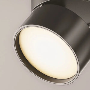Deckenleuchte – Schwarzes Aluminium, 12 W Leistung, Ø8,5 cm, Warmweiß, CRI 80 - Onda | Maytoni
