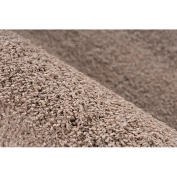 Beistelltisch – Taupe Farbe, Kurzflor Material, Weiche Haptik, 170 cm - Nila 125 | Kayoom