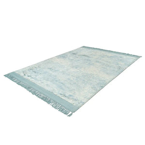Short Pile Viscose Rug with Fringes – Dolce Vita 125 | Kayoom