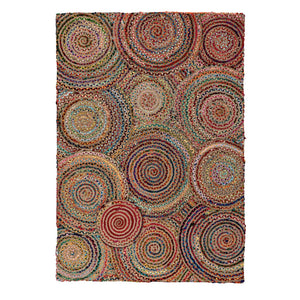 Carpet Colorful Braid Design Durable Versatile – Tulum 356 | Kayoom