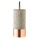Pendant light Concrete light 1-bulb Cable length 1900mm Base diameter 80mm