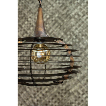 Pendelleuchte - Norris Copper von PTMD - Esszett Luxury | Stilvolles Wohnen mit Charakter