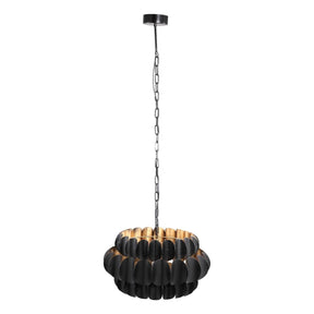Pendelleuchte - Terrin black metal von PTMD - Esszett Luxury | Stilvolles Wohnen mit Charakter
