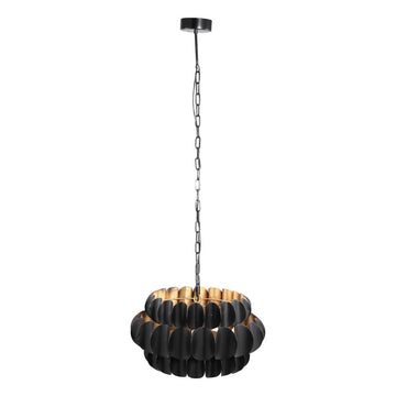 Pendelleuchte - Terrin black metal von PTMD - Esszett Luxury | Stilvolles Wohnen mit Charakter