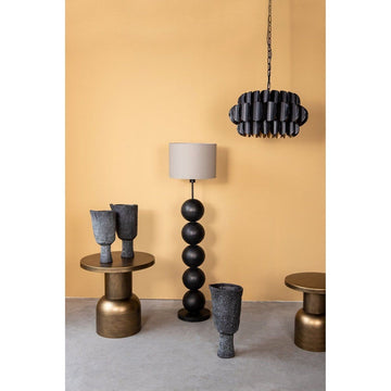 Pendelleuchte - Terrin black metal von PTMD - Esszett Luxury | Stilvolles Wohnen mit Charakter