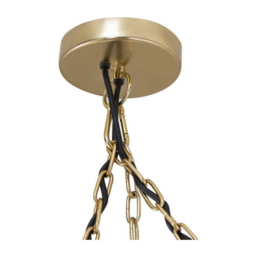 Pendelleuchte - Wilco Brass 108.0 x 44.0 x 185.0 cm von PTMD - Esszett Luxury | Stilvolles Wohnen mit Charakter