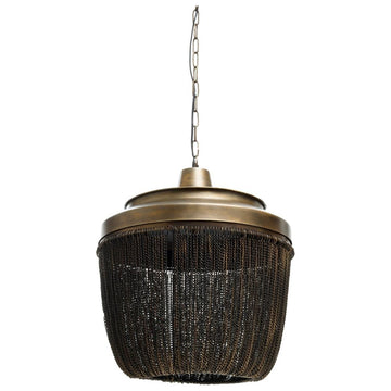 Pendelleuchte - Zelivo gold iron L von PTMD - Esszett Luxury | Stilvolles Wohnen mit Charakter