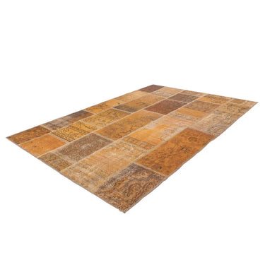 Teppich – Patchwork Muster, Vintage Design, Verblasste Optik, 230 x 330 cm - Finish 125 | Kayoom