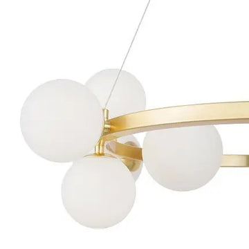 Pendant lamp with black metal frame and smoked glass in modern design - Dallas | Maytoni