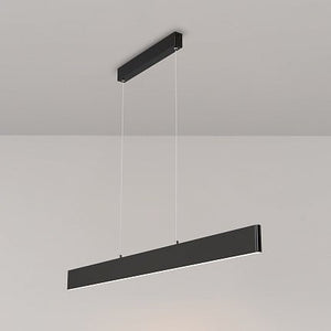 Pendelleuchte Schwarzes Aluminiumgehäuse mit opalem Acryl - Diffusor, dimmbarer LED und modernem Design – Arc | Maytoni - Esszett Luxury | Stilvolles Wohnen mit Charakter