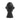 Skulptur – Schwarzes Aluminium, Abstraktes Gesicht, Praktische Schmuckablage - Phantom 225 | Kayoom