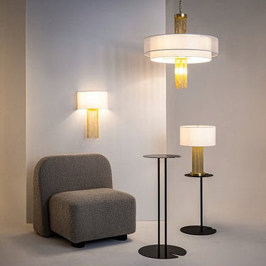 Tischleuchte klassisches Goldfinish & Kristallelemente – Impressive | Maytoni - Esszett Luxury | Stilvolles Wohnen mit Charakter