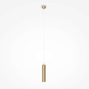 Pendelleuchte Mattgoldenes Aluminium, 10W GU10 LED, IP20 Schutzklasse – Focus | Maytoni - Esszett Luxury | Stilvolles Wohnen mit Charakter