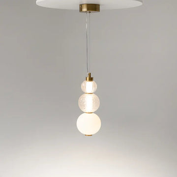 Pendelleuchte – Goldoptik, Metallgestell, 157 cm Höhe - Collar | Maytoni