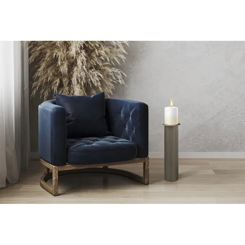 Kerzenständer im Art - Deco - Stil mit eleganten Säulen schwarzem Metall und goldenen Akzenten – Art Deco 195 | Kayoom - Esszett Luxury | Stilvolles Wohnen mit Charakter