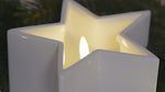 LED-Kerze – Sternform, Feines Porzellan, Flackernde LED - Lucerne | Villeroy & Boch