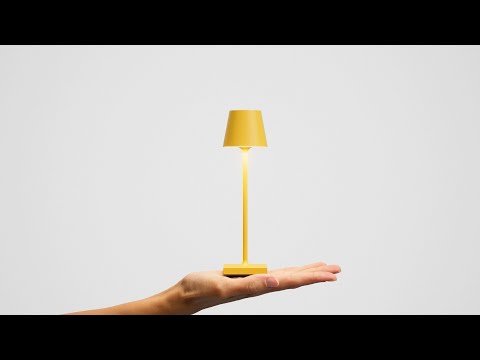 Table lamp made of powder-coated aluminum with dimmable light effect in a compact pocket format – Nuindie Pocket | Sigor