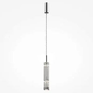 Pendant Lamp Metal and LED Accent with Elegant Minimalism - Ordo | Maytoni