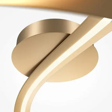Ceiling Light Brass Finish with Integrated LED – Plons | Maytoni
