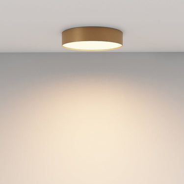 Deckenleuchte mattgoldenes Aluminium mit LED und warmweißem Licht – Zon | Maytoni - Esszett Luxury | Stilvolles Wohnen mit Charakter