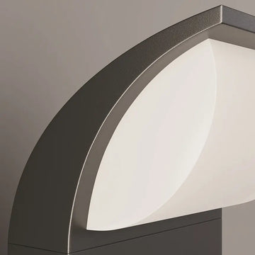 Landscape Luminaires Graphite-Aluminum & White Acrylic Diffuser – O446FL-L7GF3K | Maytoni