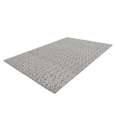 Teppich – Geometrisches Muster, Outdoor Geeignet, Flachgewebe Struktur, 80 x 150 cm - Yoga 125 | Kayoom