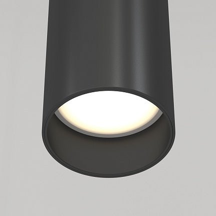 Pendelleuchte Schwarzes Aluminiumgehäuse mit 10W GU10 LED, IP20 Schutzklasse und modernem Design – Focus | Maytoni - Esszett Luxury | Stilvolles Wohnen mit Charakter