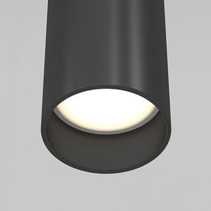Pendelleuchte Schwarzes Aluminiumgehäuse mit 10W GU10 LED, IP20 Schutzklasse und modernem Design – Focus | Maytoni - Esszett Luxury | Stilvolles Wohnen mit Charakter