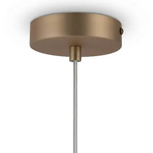 Pendant Lamp Modern Gold Metal Matt White Glass LED 40W – Basic Form | Maytoni