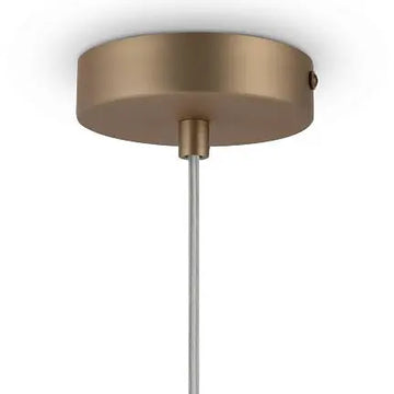 Pendant Lamp Modern Gold Metal Matt White Glass LED 40W – Basic Form | Maytoni