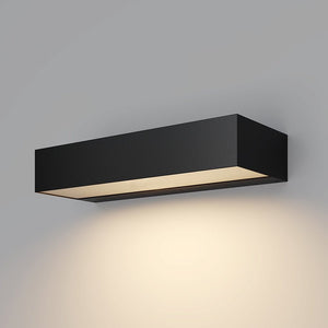 Wandleuchte mit graphitfarbenem Aluminium - Korpus und weißem Glas - Diffusor – Lot | Maytoni - Esszett Luxury | Stilvolles Wohnen mit Charakter