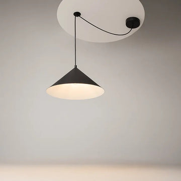 Pendant Lamp Black Metal Minimalist Design – Basic Colors | Maytoni