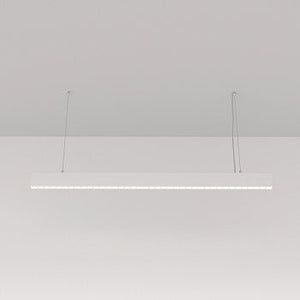 Pendelleuchte Weißes Aluminiumgehäuse mit mattiertem Polycarbonat - Diffusor, integrierter LED und modernem Design – Arc | Maytoni - Esszett Luxury | Stilvolles Wohnen mit Charakter